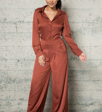 TWO PIECE MATTE SATIN SET