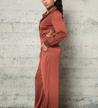 TWO PIECE MATTE SATIN SET