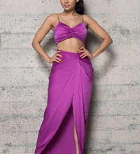 TWO PIECE SOLID WOVEN SET