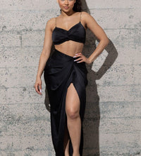 TWO PIECE SOLID WOVEN SET