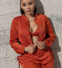 THREE PIECE SATIN SET