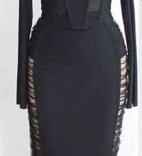 TWO PIECE MESH SET WITH TOP AND SKIRT