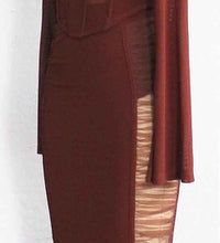 TWO PIECE MESH SET WITH TOP AND SKIRT