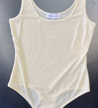 VERY STRETCHY TANK DOUBLE LAYERED MESH BODY SUIT