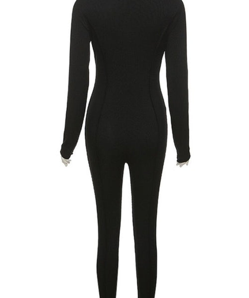 Stylish Romper with long sleeve