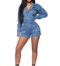 SEXY DENIM ROMPER