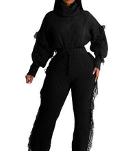 LONG SWEATER PANTS SET