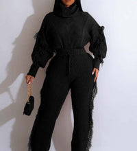 LONG SWEATER PANTS SET