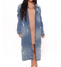 SEXY DENIM JACKET DRESS