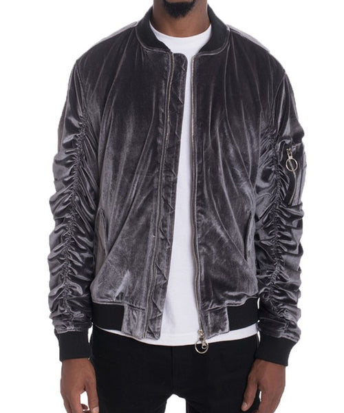 Weiv Men's Casual Slim Fit Bomber Jacket