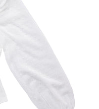 LS shirring sleeve bodysuit